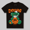 Green Sneakers DopeSkill Toddler Kids T-shirt Endeavor Graphic Streetwear - Black