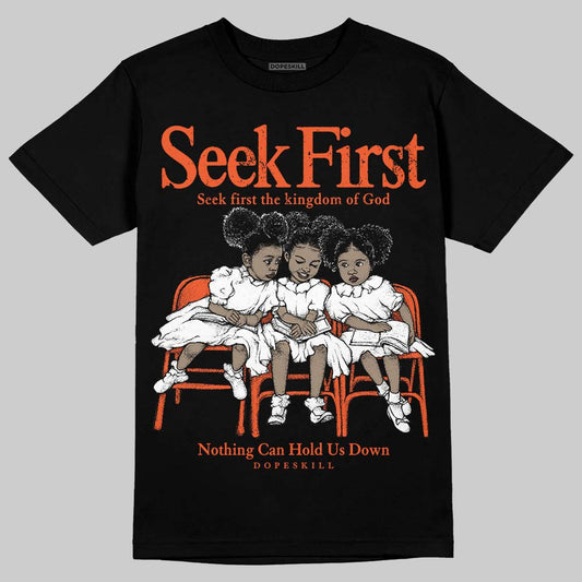MSCHF Super Normal 2 Orange Milk DopeSkill T-Shirt New Seek First Graphic Streetwear - Black