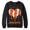 MSCHF Super Normal 2 Orange Milk DopeSkill Sweatshirt Juneteenth Heart Graphic Streetwear - Black