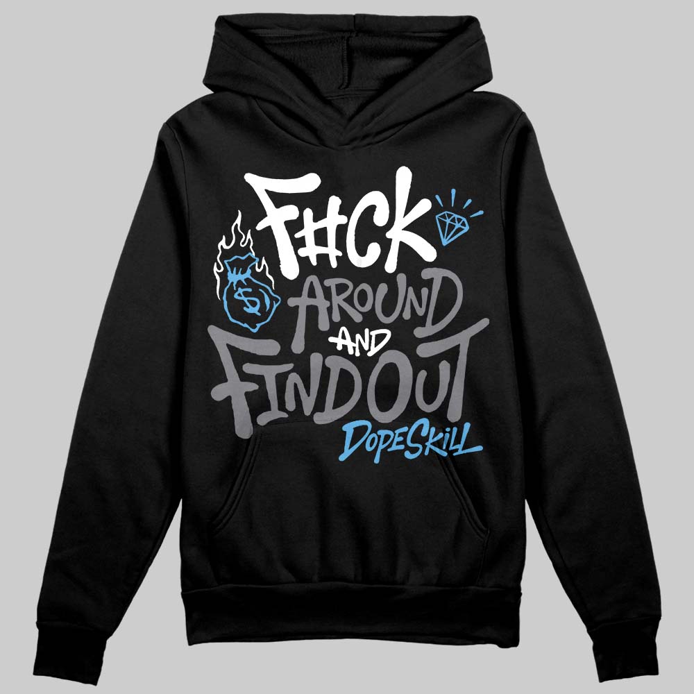 Jordan 9 Retro 'Flint Grey' 2026 DopeSkill Hoodie Sweatshirt F#ck Around And Find Out Graphic Streetwear - Black