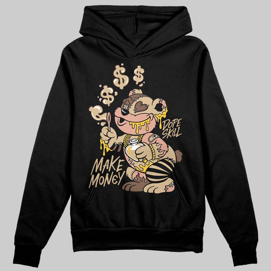 TAN Sneakers DopeSkill Hoodie Sweatshirt Make Money Graphic Streetwear - black