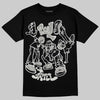 Jordan 3 Retro Pure Money DopeSkill T-Shirt Real Y2K Players Graphic Streetwear - Black