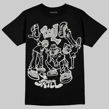 Jordan 3 Retro Pure Money DopeSkill T-Shirt Real Y2K Players Graphic Streetwear - Black