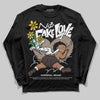 SoleFly x Air Jordan 12 Retro SP 'Cafecito/Baroque Brown' DopeSkill Long Sleeve T-Shirt No Fake Love Graphic Streetwear - Black