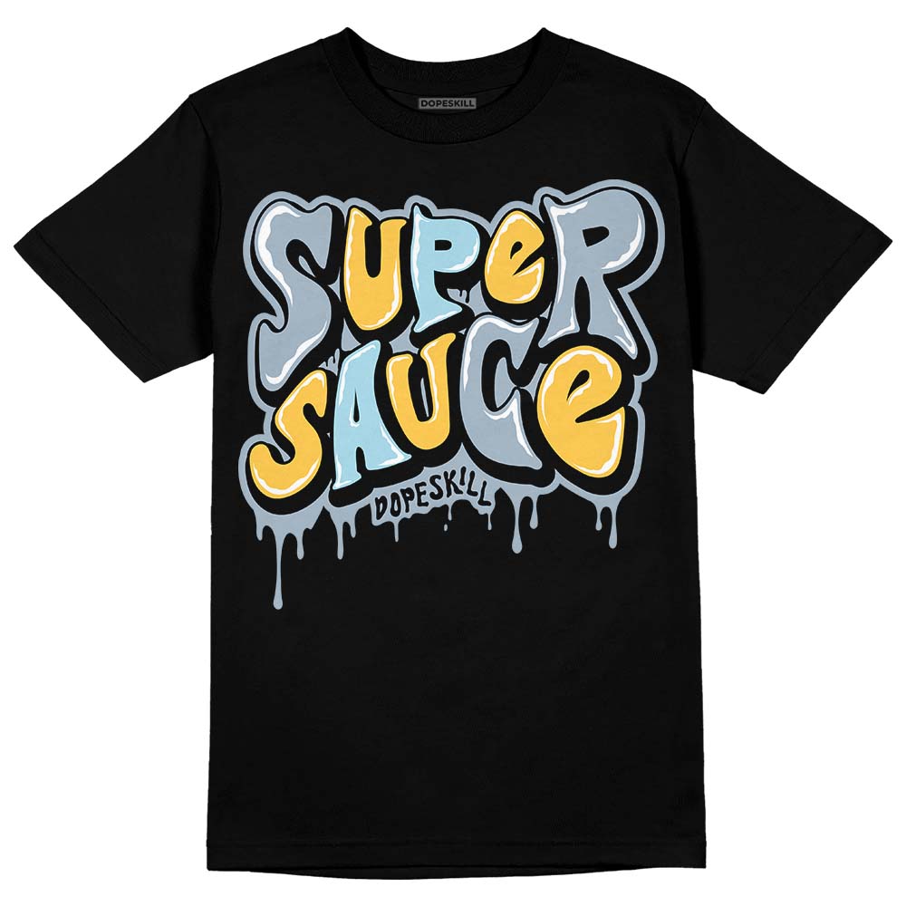 Jordan 13 “Blue Grey” DopeSkill T-Shirt Super Sauce Graphic Streetwear - Black