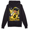 Jordan 4 Retro “Vivid Sulfur” DopeSkill Hoodie Sweatshirt Heaven Sent Graphic Streetwear - Black 