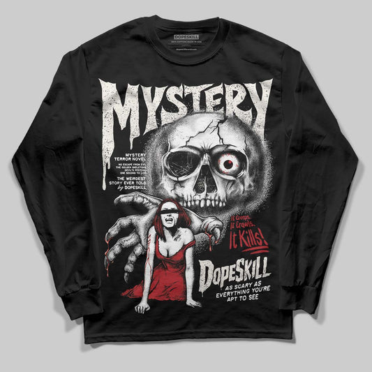 Nigel Sylvester x Jordan 1 Low OG “Nitro” DopeSkill Long Sleeve T-Shirt Mystery Ghostly Grasp Graphic Streetwear - Black