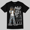 Black and White Sneakers DopeSkill T-Shirt My Grind Won't Let Me Lose Graphic Streetwear - Black