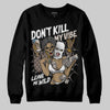 Adidas Samba OG White Black Clear Granite DopeSkill Sweatshirt Don't Kill My Vibe Graphic Streetwear - Black