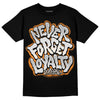 Dunk Low Cool Grey DopeSkill T-Shirt Never Forget Loyalty Graphic Streetwear - Black