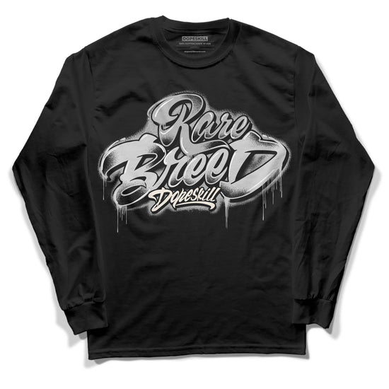 Jordan 3 “Off Noir” DopeSkill Long Sleeve T-Shirt Rare Breed Type Graphic Streetwear - Black