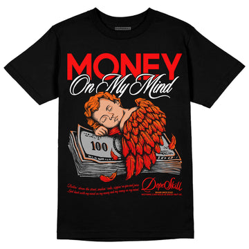 Jordan 1 Retro High OG "Satin Bred" DopeSkill T-Shirt MOMM Graphic Streetwear - Black