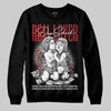 Jordan 4 OG “White Cement” DopeSkill Sweatshirt Real Lover Graphic Streetwear - Black