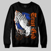 Dunk Low Futura Orange Blaze DopeSkill Sweatshirt Trust God Graphic Streetwear - Black