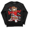 Jordan 4 Retro Red Cement DopeSkill Long Sleeve T-Shirt If You Aint Graphic Streetwear - Black