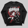 Jordan 1 Low OG "Chicago" DopeSkill Long Sleeve T-Shirt Nevermind Graphic Streetwear - Black