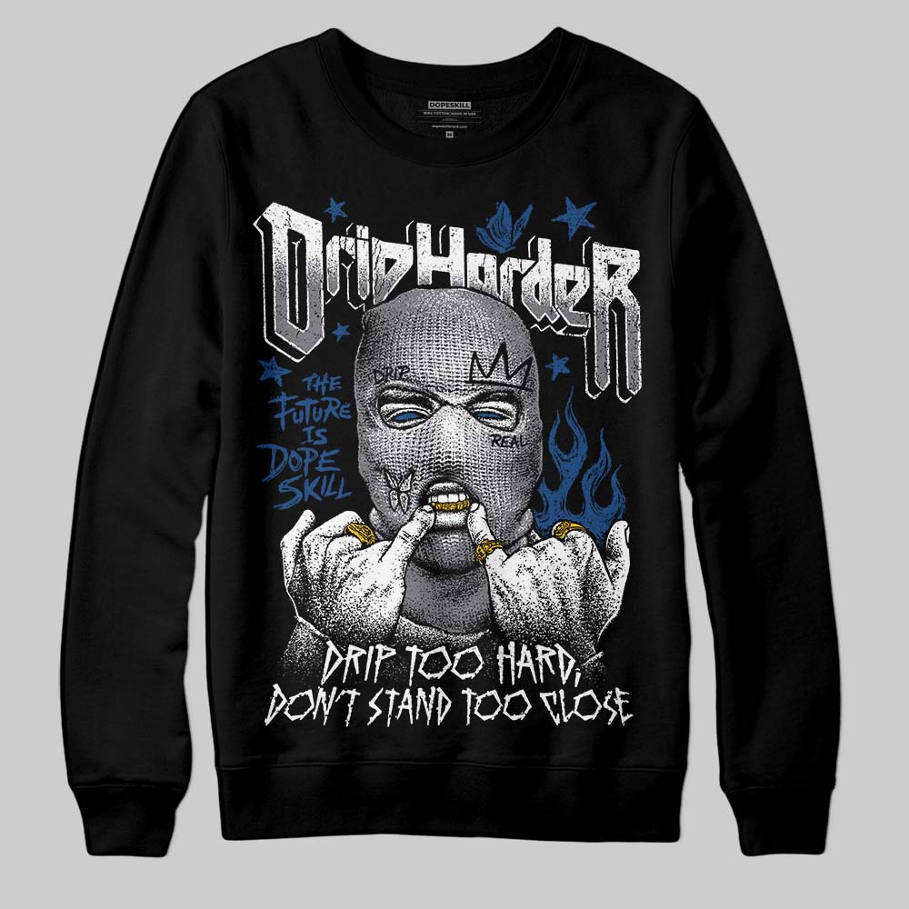 Jordan 9 Retro 'Flint Grey' 2026 DopeSkill Sweatshirt Drip Harder Graphic Streetwear - Black