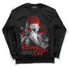 Jordan 4 Retro Red Cement DopeSkill Long Sleeve T-Shirt Boys Don't Cry Graphic Streetwear - Black