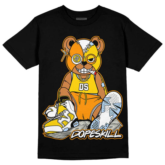 Jordan 6 “Yellow Ochre” DopeSkill T-Shirt Greatest Graphic Streetwear - Black