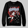 Jordan 6 “Reverse Infrared” DopeSkill Sweatshirt Nevermind Graphic Streetwear - Black