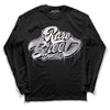 Jordan 2 Cement Grey DopeSkill Long Sleeve T-Shirt Rare Breed Type Graphic Streetwear - Black