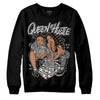 Jordan 3 “Off Noir” DopeSkill Sweatshirt Queen Of Hustle Graphic Streetwear - Black