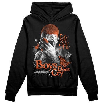 Jordan 3 Georgia Peach DopeSkill Hoodie Sweatshirt Boys Don't Cry Graphic Streetwear - Black