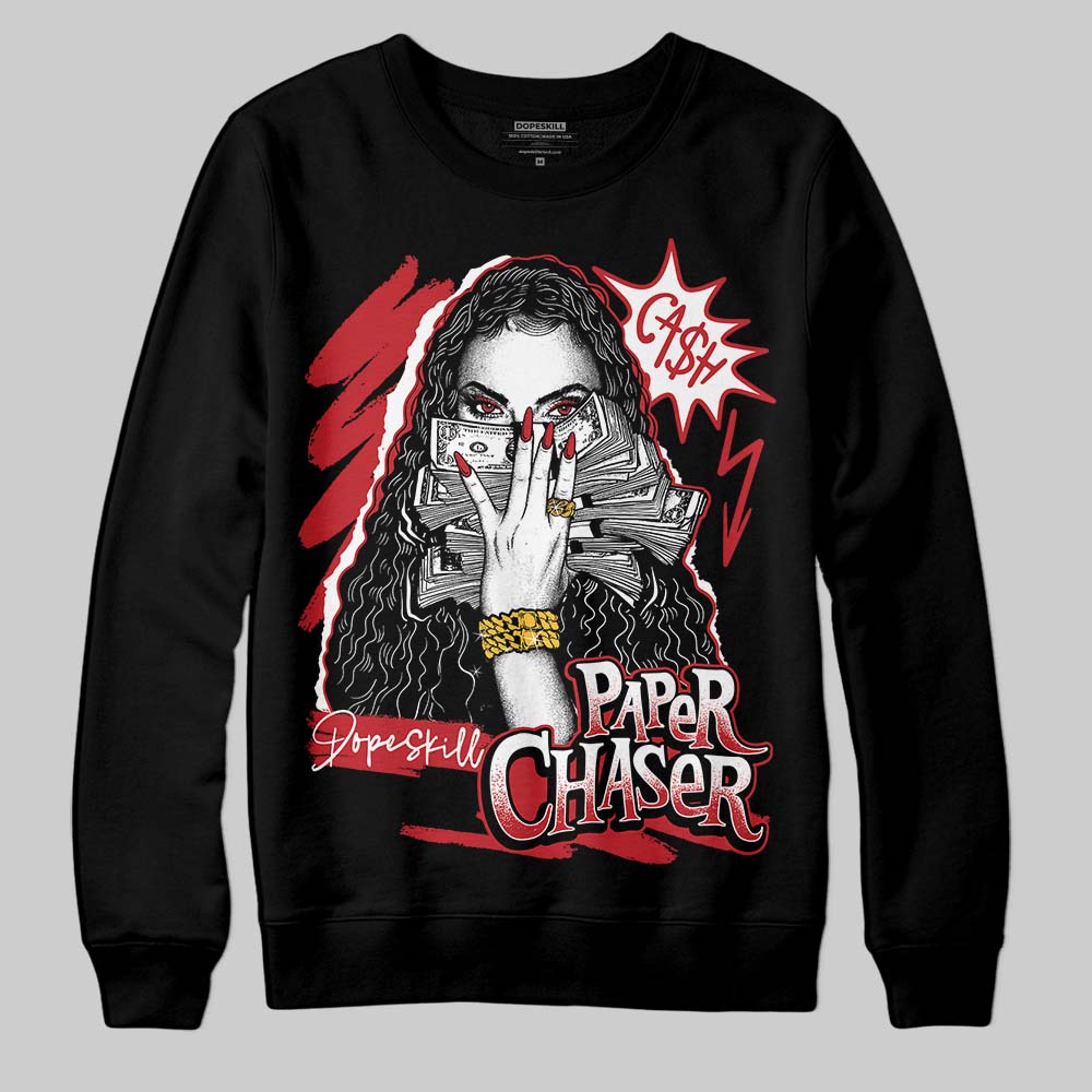 Jordan 1 Low OG "Chicago" DopeSkill Sweatshirt NPC Graphic Streetwear - Black