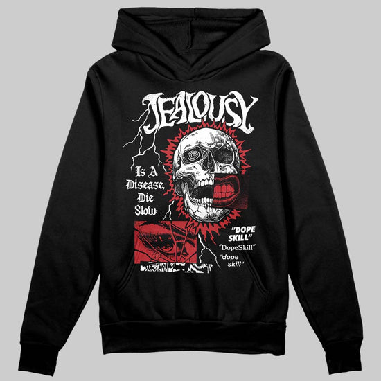 Jordan 14 Golf “Last Shot” DopeSkill Hoodie Sweatshirt Jealousy Graphic Streetwear - Black