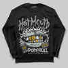 Jordan 1 Retro Low OG Year of the Snake (2025) DopeSkill Long Sleeve T-Shirt Hot Mouth Graphic Streetwear - Black