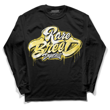 Wmns Air Jordan 11 Low 'Yellow Snakeskin' DopeSkill Long Sleeve T-Shirt Rare Breed Type Graphic Streetwear - Black