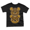 Jordan 13 Wheat 2023 DopeSkill Toddler Kids T-shirt Leather Bear Streetwear - Black