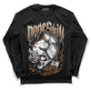 Jordan 3 Retro Palomino DopeSkill Long Sleeve T-Shirt Money On My Mind Graphic Streetwear - Black