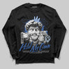 Awake NY x Jordan 5 Retro 'Black Racer Blue' DopeSkill Long Sleeve T-Shirt In My Way Graphic Streetwear - Black