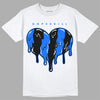 Yz 350 Boost V2 Dazzling Blue DopeSkill T-Shirt Slime Drip Heart Graphic