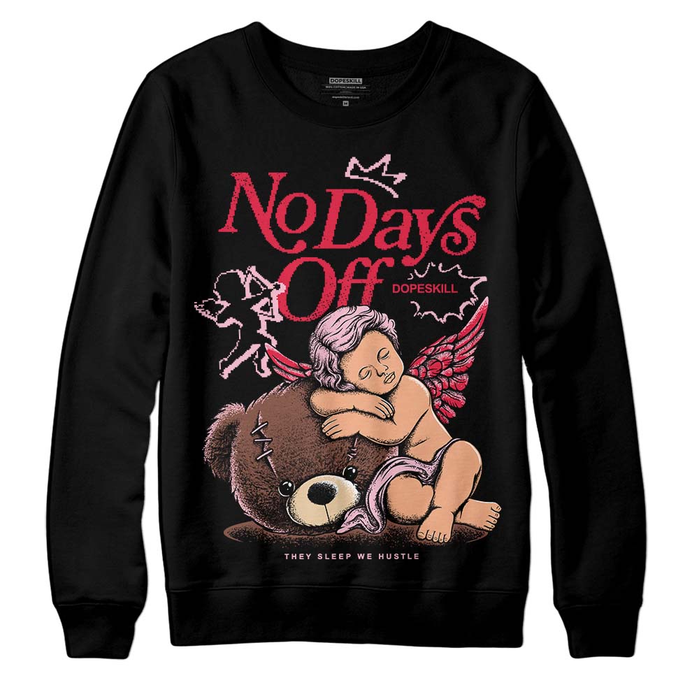 Dunk Low PRM Bacon DopeSkill Sweatshirt New No Days Off Graphic Streetwear - black