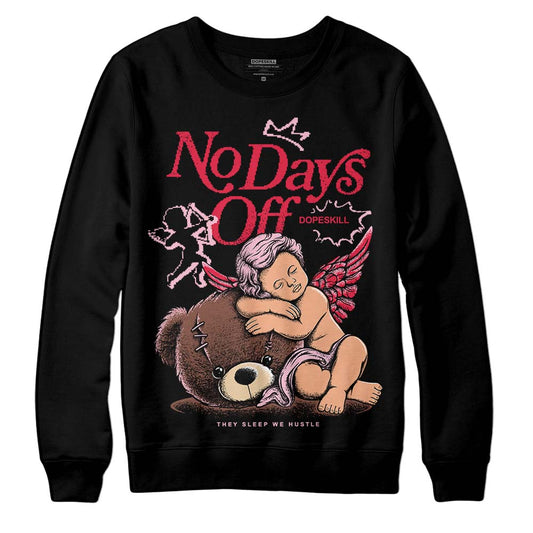 Dunk Low PRM Bacon DopeSkill Sweatshirt New No Days Off Graphic Streetwear - black