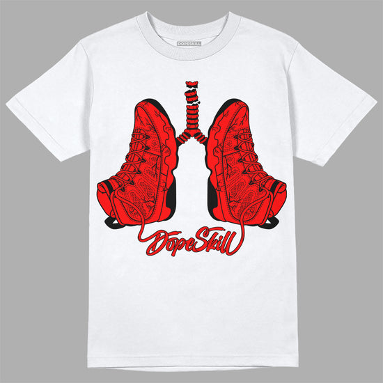 Jordan 9 Chile Red DopeSkill T-Shirt Breathe Graphic Streetwear - White 