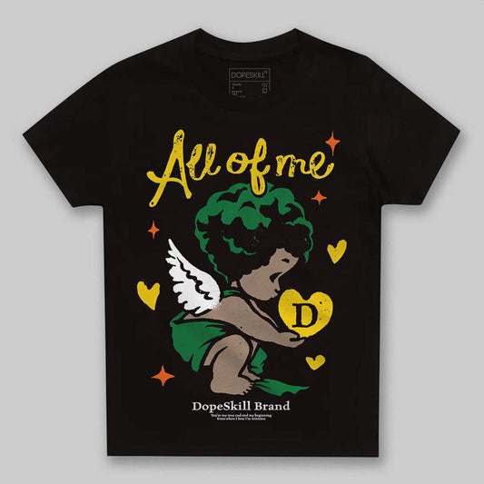 Green Sneakers DopeSkill Toddler Kids T-shirt All Of Me Graphic Streetwear - black