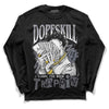 Jordan 14 Retro 'Stealth' DopeSkill Long Sleeve T-Shirt Sorry I've Been Trappin Graphic Streetwear - Black