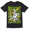 SB Dunk Low Chlorophyll DopeSkill T-Shirt Resist Graphic Streetwear - Black