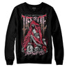 Dunk Low PRM Bacon DopeSkill Sweatshirt Life or Die Graphic Streetwear - Black