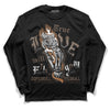 Jordan 1 Retro High OG Palomino DopeSkill Long Sleeve T-Shirt True Love Will Kill You Graphic Streetwear - Black