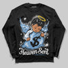 Jordan 12 Retro 'Melo' DopeSkill Long Sleeve T-Shirt Heaven Sent Graphic Streetwear - black