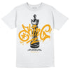 Jordan 12 Retro Black Taxi DopeSkill T-Shirt King Chess Graphic Streetwear - White