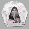 Dunk Low LX Pink Foam DopeSkill Long Sleeve T-Shirt NPC Graphic Streetwear - White 