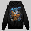 Royal Blue Sneakers DopeSkill Hoodie Sweatshirt MILF Graphic Streetwear - Black