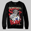 Jordan 4 “Rare Air” DopeSkill Sweatshirt Stay It Busy Graphic Streetwear - Black