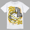 Jordan 11 Low 'Yellow Snakeskin' DopeSkill T-Shirt Takin No L's Graphic Streetwear  - White 