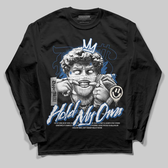 Jordan 1 Low OG “Storm Blue” DopeSkill Long Sleeve T-Shirt In My Way Graphic Streetwear - Black